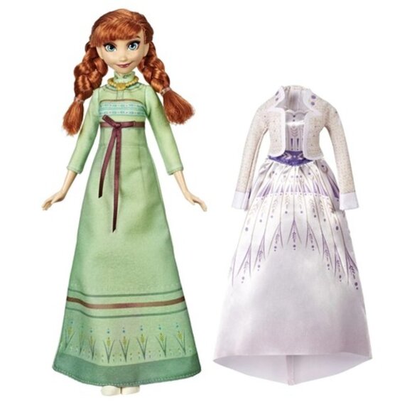 New in Box- Disney Princess Frozen Arendelle Fashions Anna  Doll with 2 Outfits - Picture 1 of 14